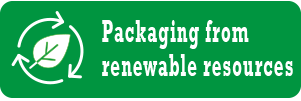 packaging from renewable sources